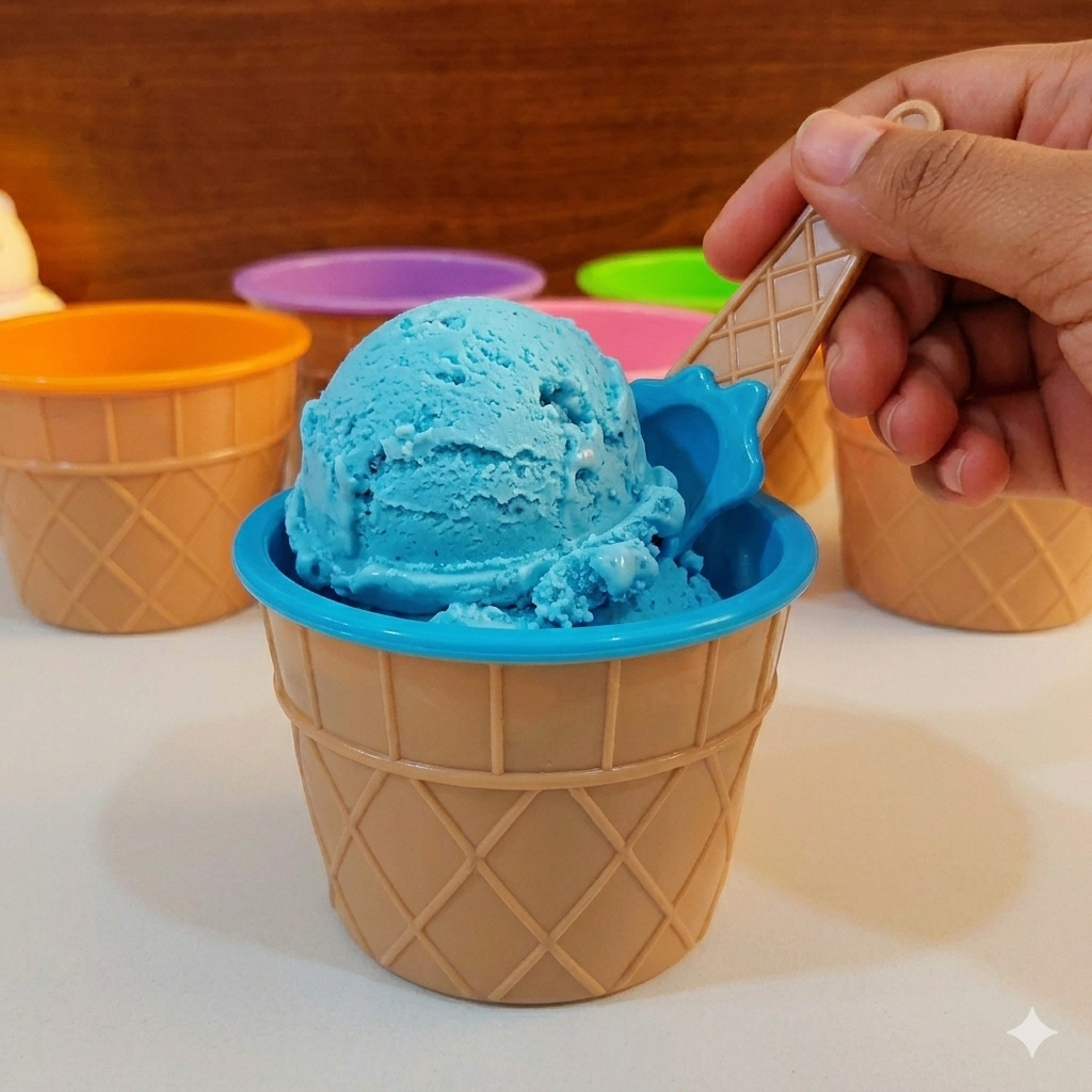 Sweet Scoop Ice Cream Bowls Set