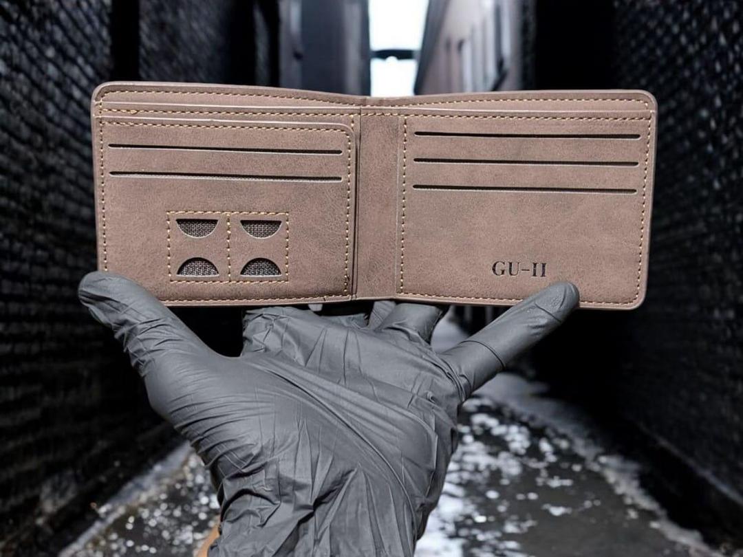 Men's Geniune Leather Wallet With subtle Logo