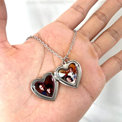 Stainless Steel Heart Jeweley Necklace for Women