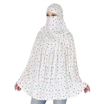 Anti Pollution Full Face Long Scarf