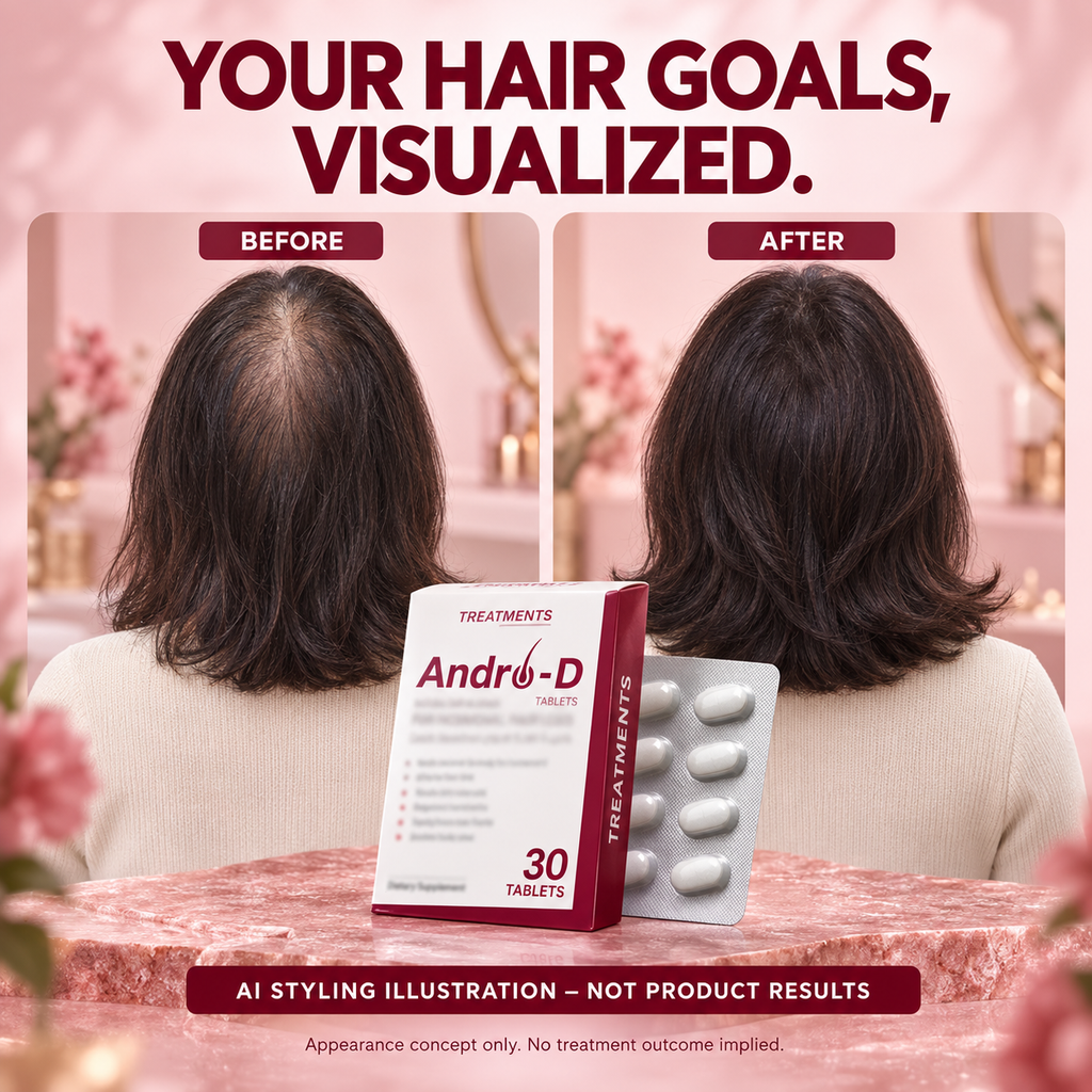 Premium Andro-D Hair Care Tablets (m)