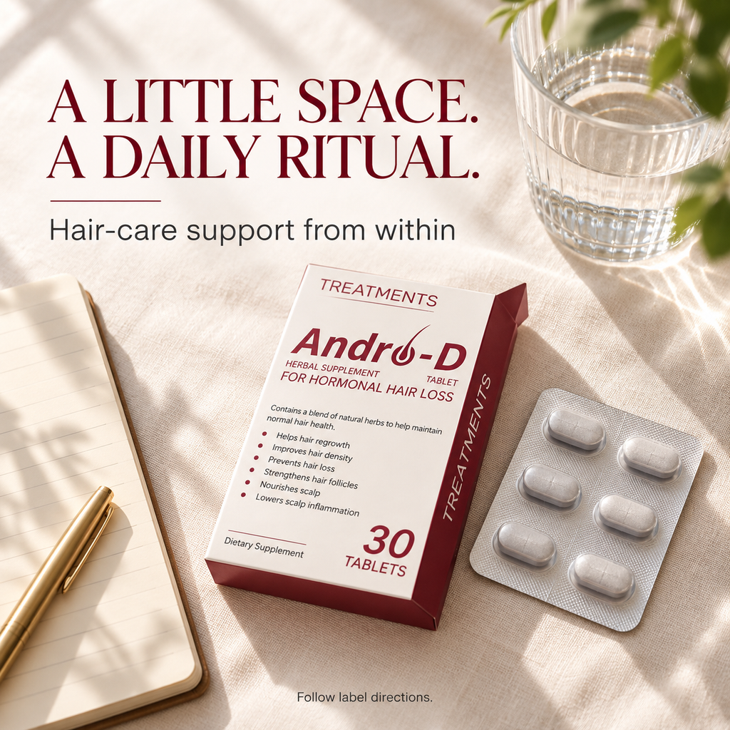 Premium Andro-D Hair Care Tablets (m)
