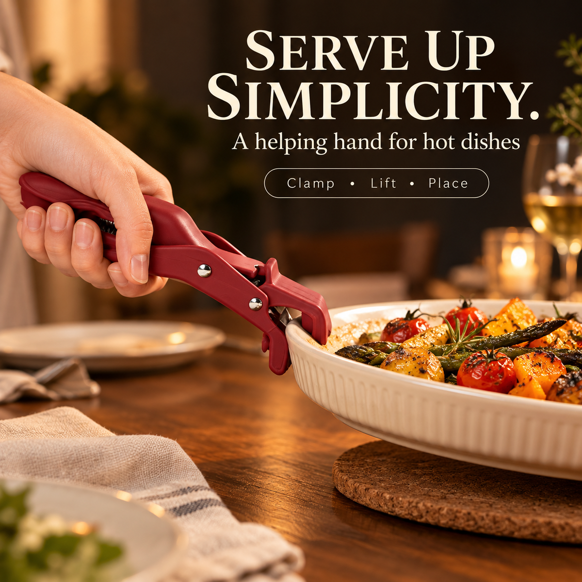 Multifunction Bowl & Plate Gripper (m)
