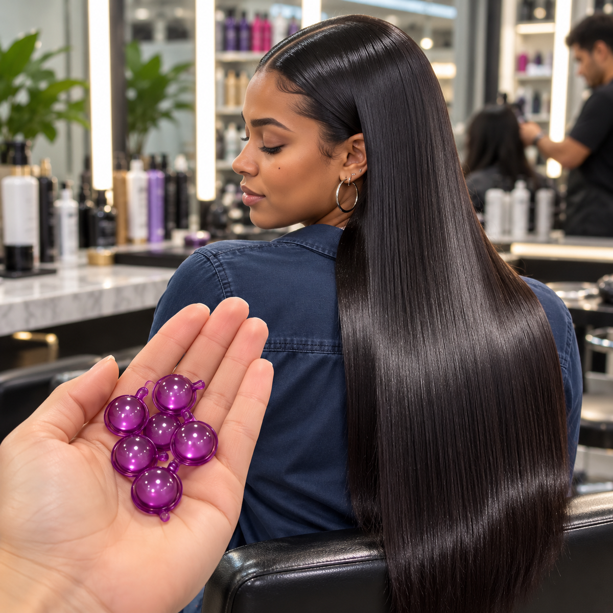Royal Silk 5-in-1 Hair Serum Capsules