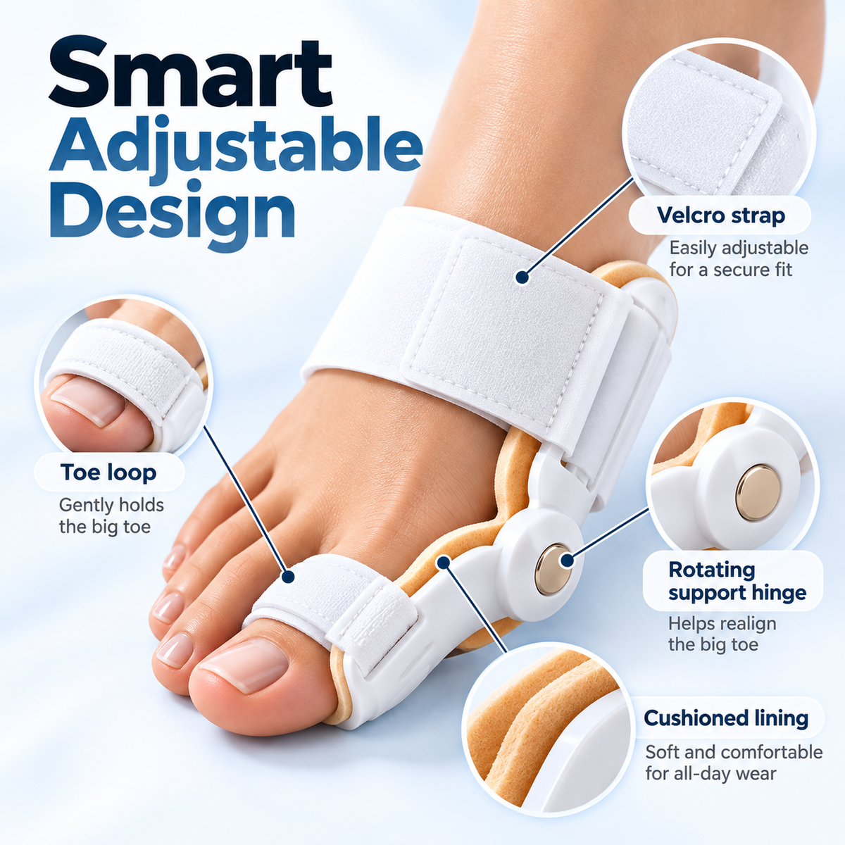 Elite Comfort Bunion Support Brace {L}