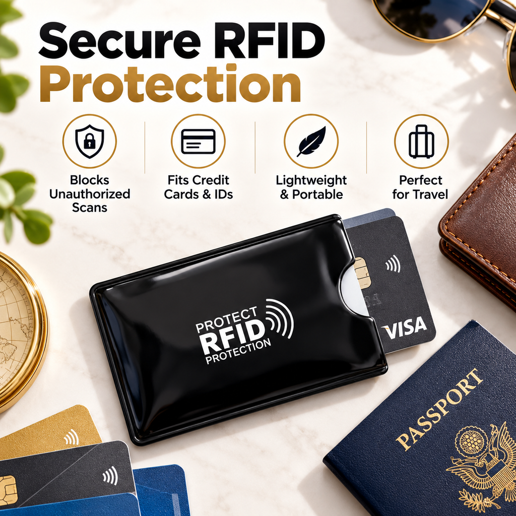 Premium RFID Blocking Card Holder {L}