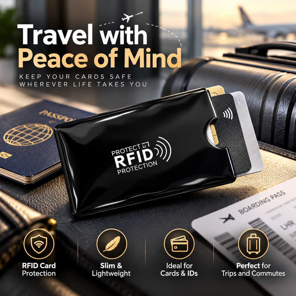 Premium RFID Blocking Card Holder {L}