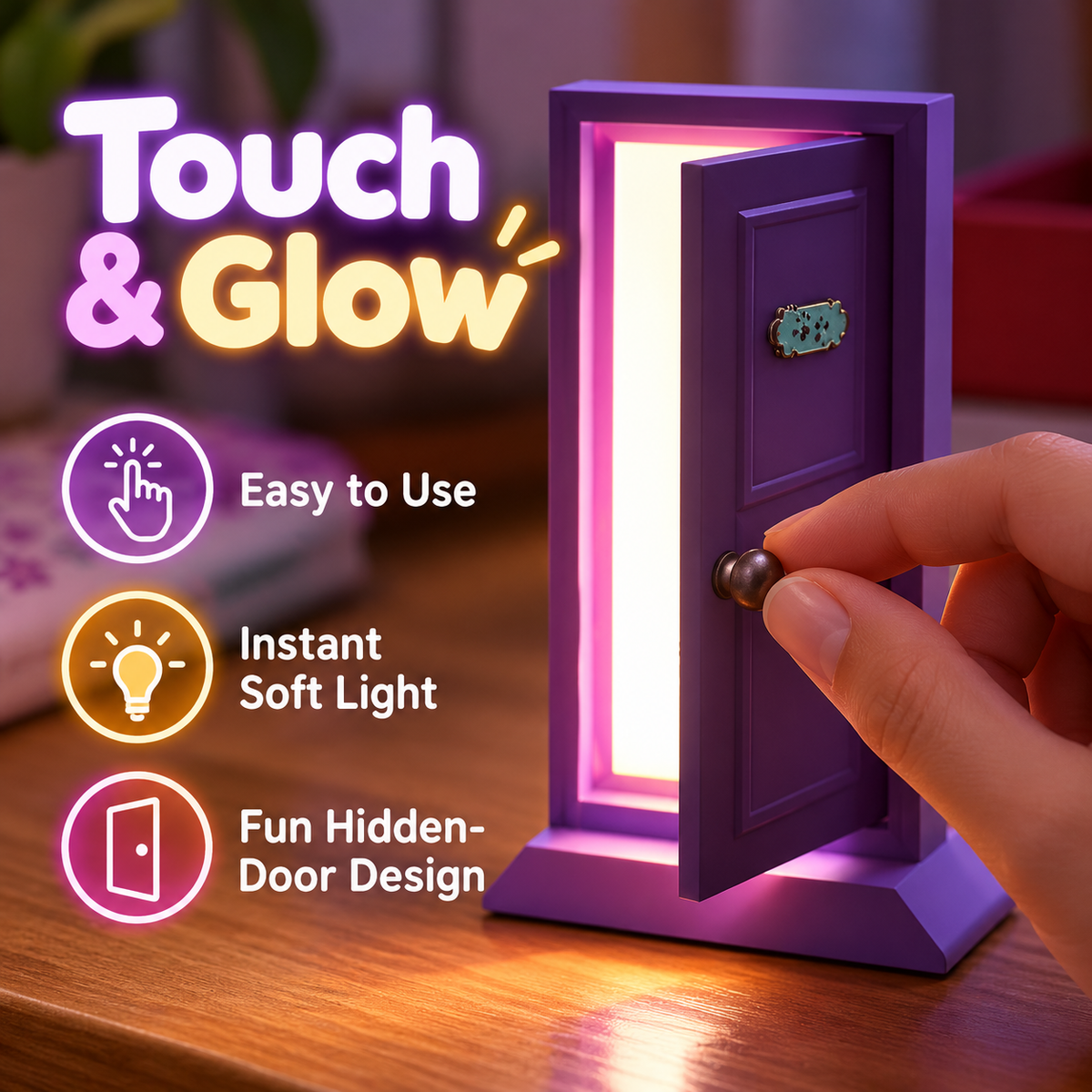 Premium Mini Door Night Lamp