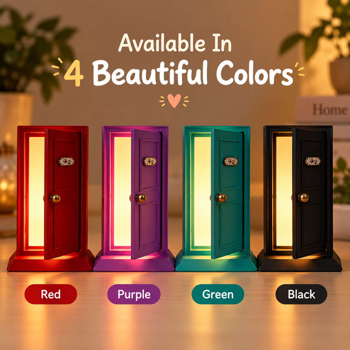 Premium Mini Door Night Lamp