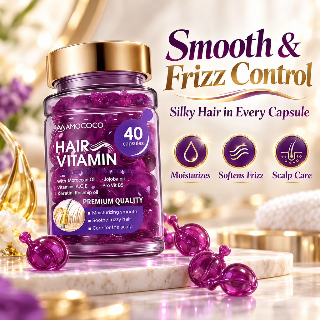 SilkyGlow Hair Serum Capsules (m)