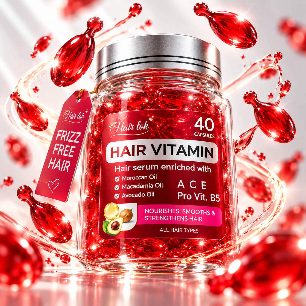 Luxury 5-in-1 Hair Vitamin Serum Capsules