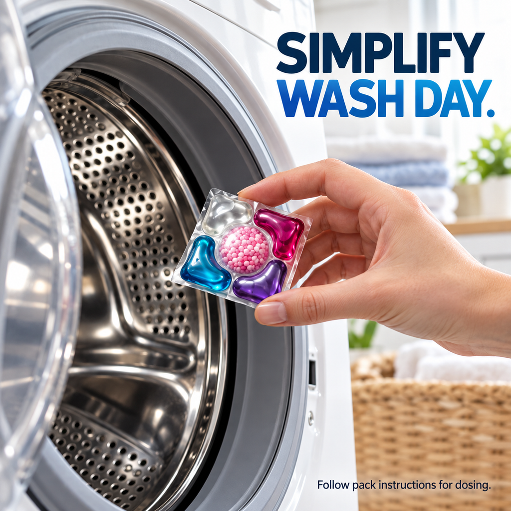 5-in-1 Deep Cleaning & Long-Lasting Freshness Laundry Pods(m)