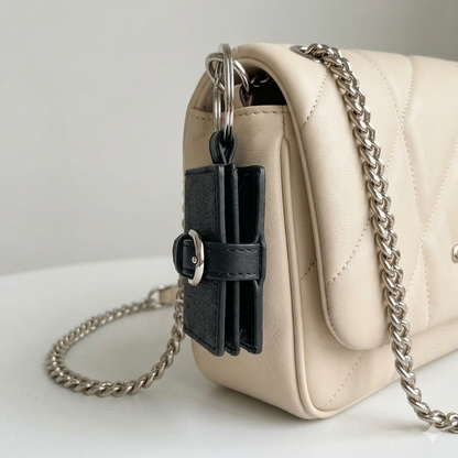 Vintage Couch Photo charm Keychain