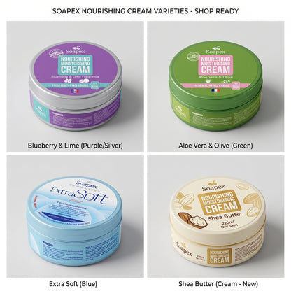 Soapex Nourishing Cream 220ml Dry Skin Moisturizer