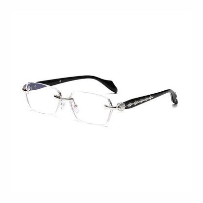 Astra Unisex Rimless UV Shield glasses