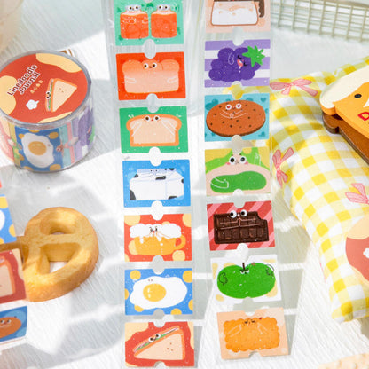Pastel Kawaii Washi Tape Sticker Collection