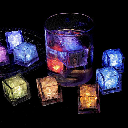 Silicone LED Glow Ice Cubes