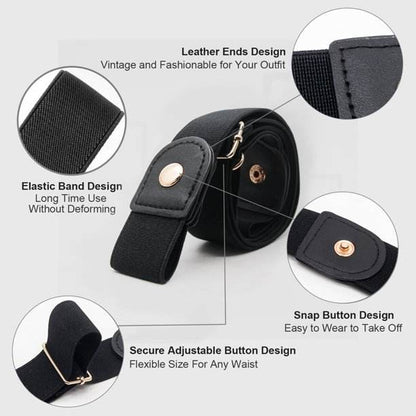 No-Buckle Invisible Belt for Jeans