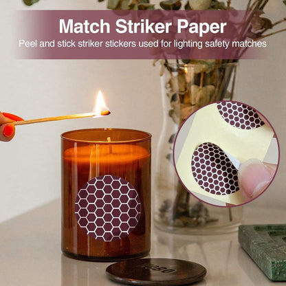 Easy Strike Match Stickers