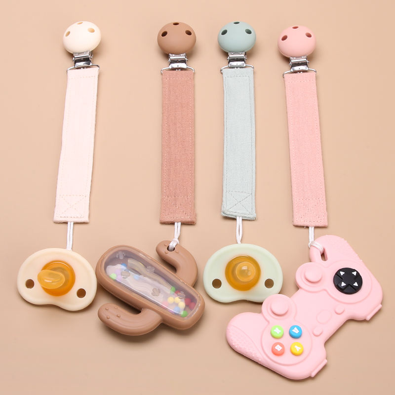 Baby Pacifier Holder Silicone Clip