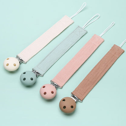 Baby Pacifier Holder Silicone Clip