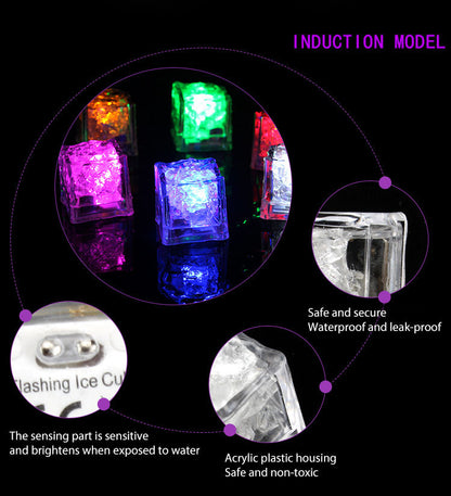 Silicone LED Glow Ice Cubes