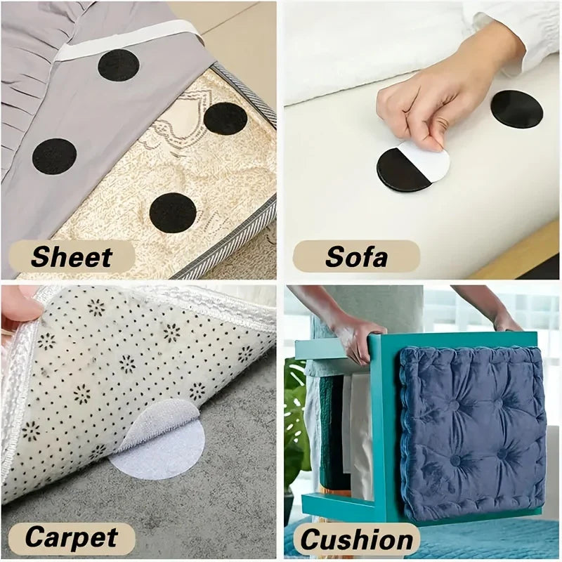 Self Adhesive Fastener Dot Stickers (PACK OF 10)