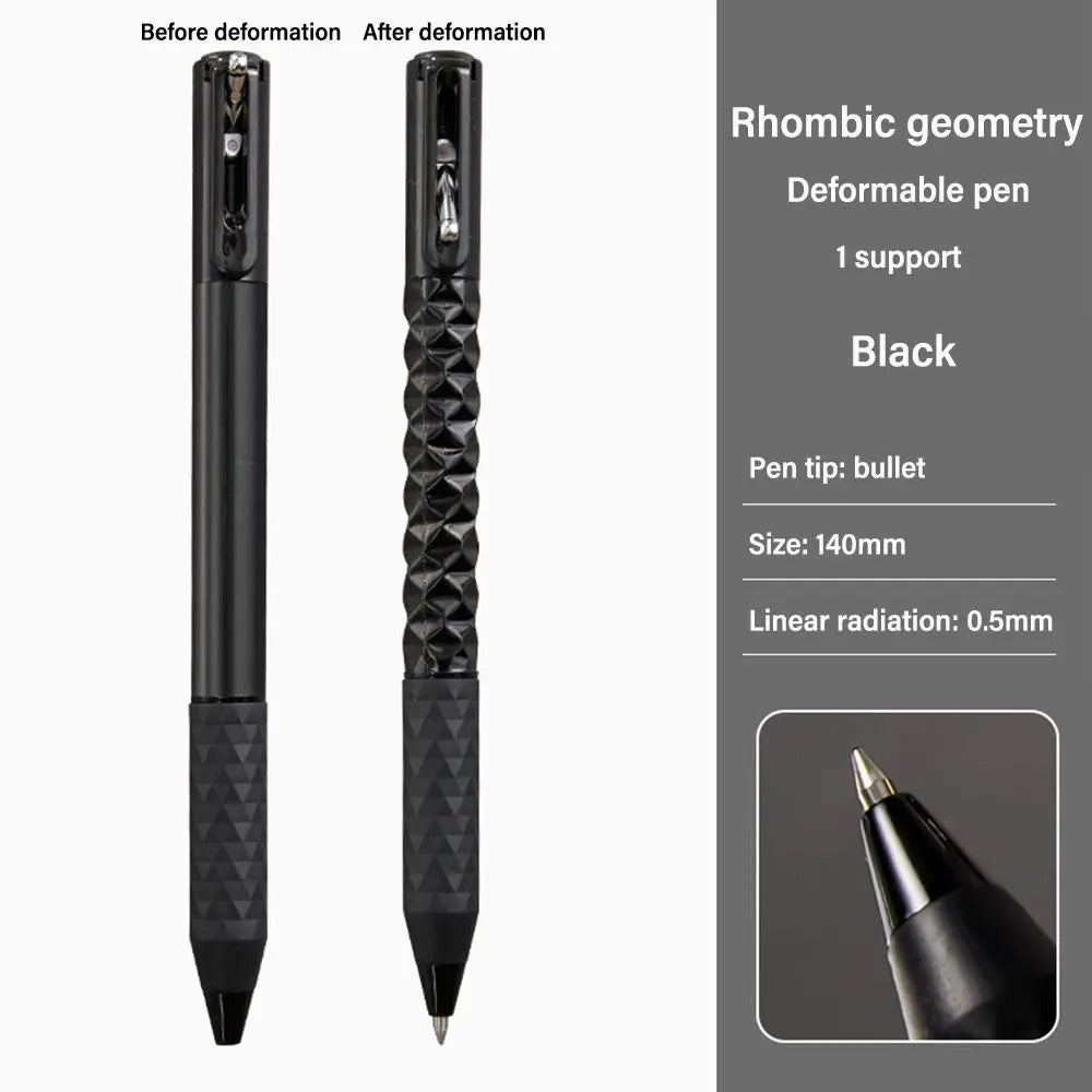 Creative shape changing ballpoint pen