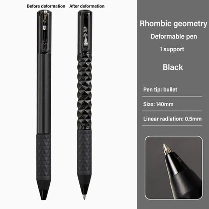 Creative shape changing ballpoint pen
