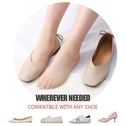 Ladies Fashion Lace Socks