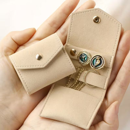 Elegant Travel Jewelry Organizer Pouch