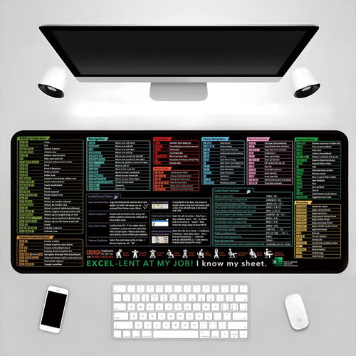 Shortcuts Mouse Pad for Excel Windows