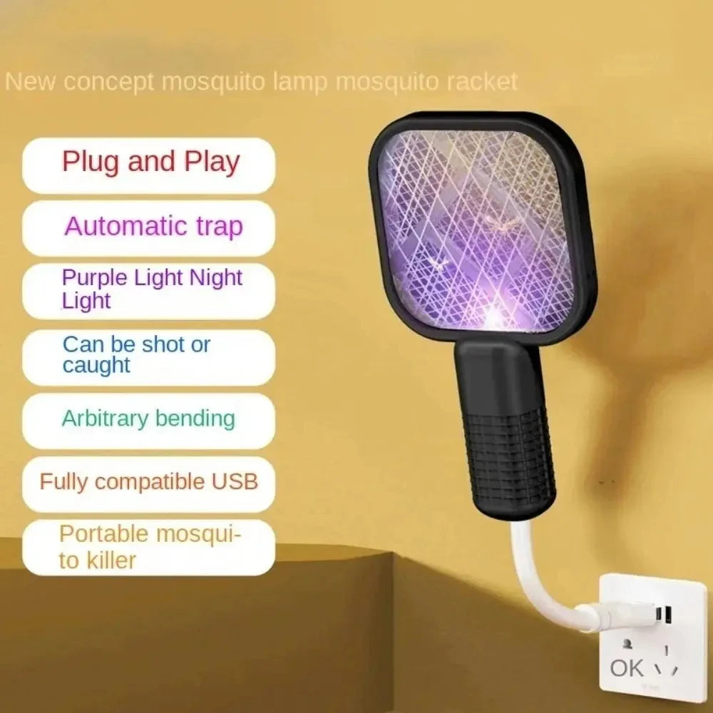 Mini USB Mosquito Killing Racket