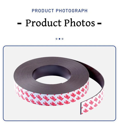 Double sided magnetic tape