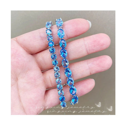 Royal Blue Crystal Bracelet