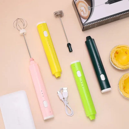 USB Rechargeable Handheld Frother Beater