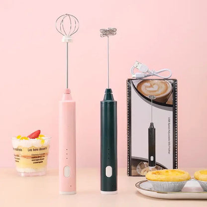USB Rechargeable Handheld Frother Beater