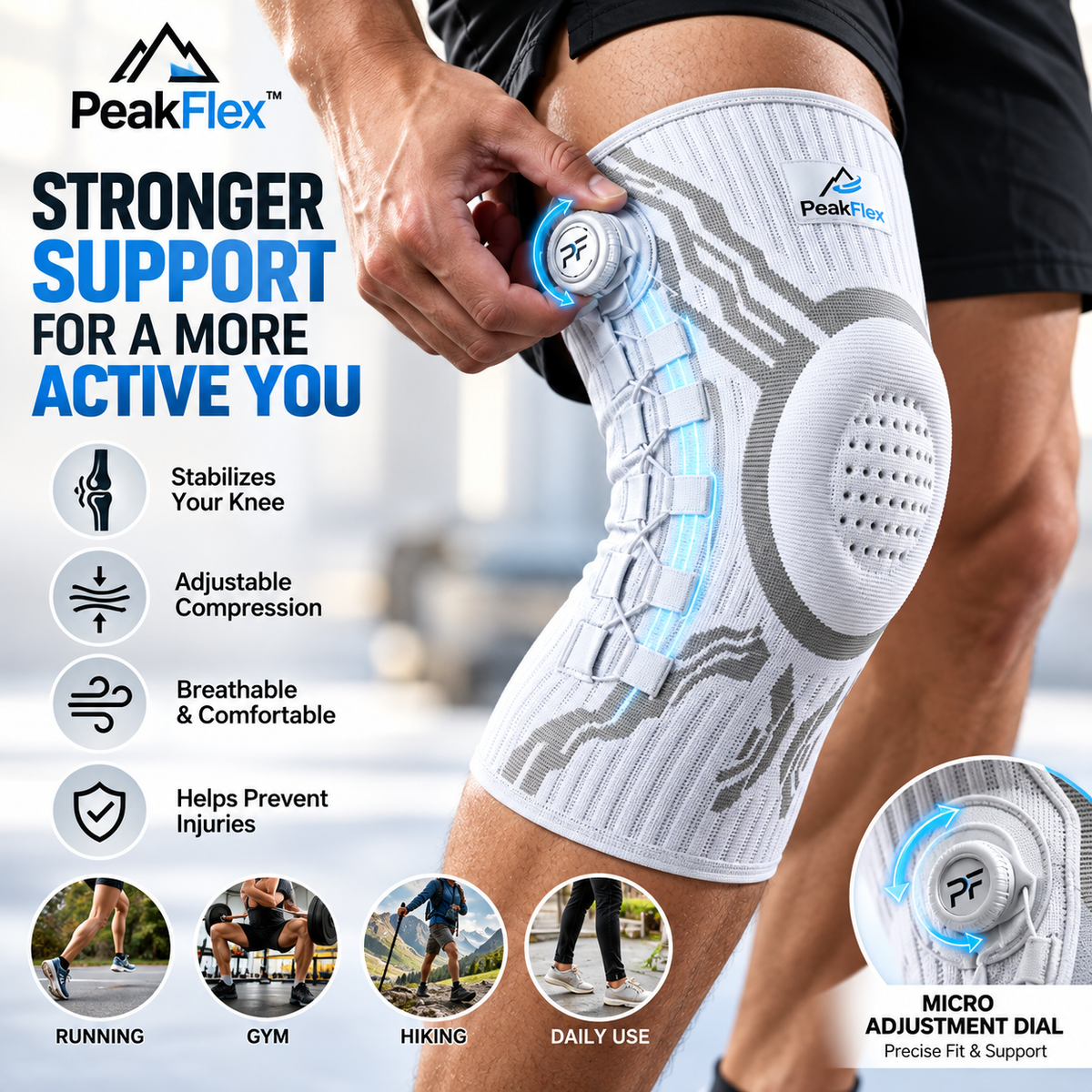 Premium Compression & Support Knee Sleeve