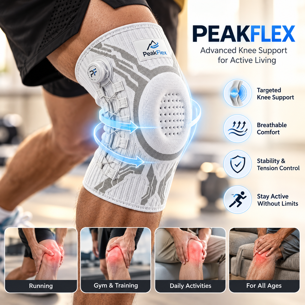 Premium Compression & Support Knee Sleeve