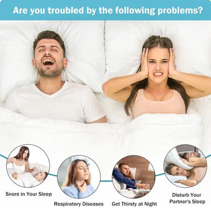 Adjustable Anti-Snore Chin Strap